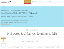 Tablet Screenshot of 4videosoft.fr