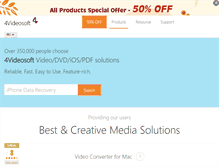 Tablet Screenshot of 4videosoft.com